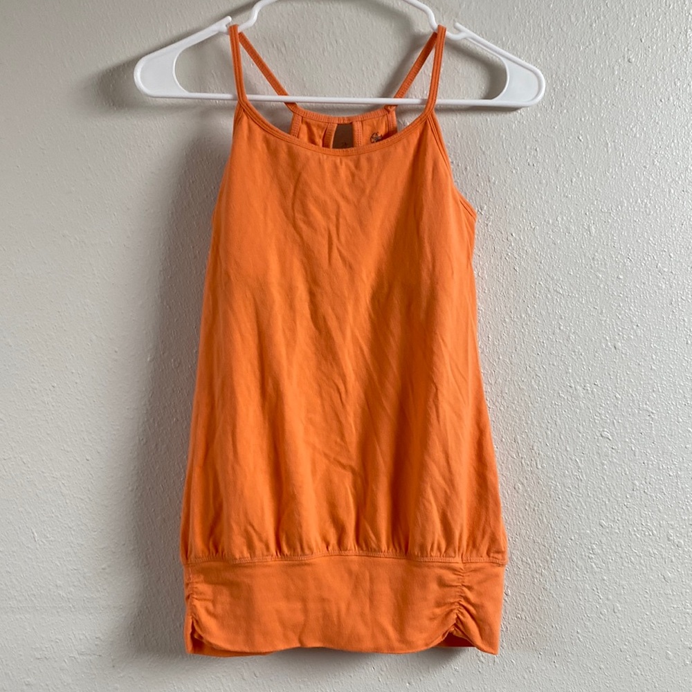 Gaiam exercise tank with built-in bra.  Good, used condition.